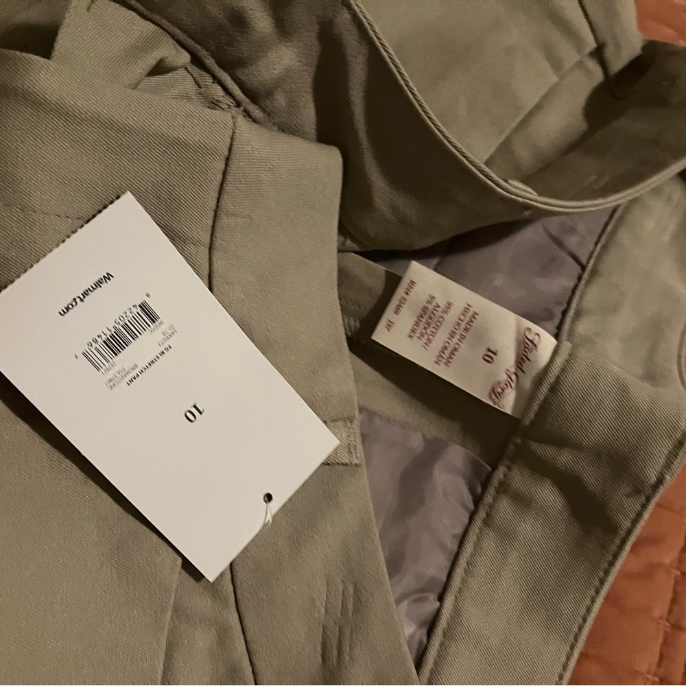 Faded Glory Khaki’s Women’s 10 - Picture 3 of 4
